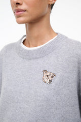 CUSTOM x C.BONZ SERRANO CASHMERE SWEATER | HEATHER GREY