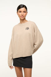 CUSTOM x C.BONZ SERRANO CASHMERE SWEATER | STONE