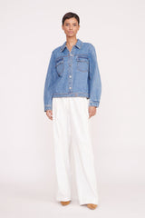 CUSTOM x C.BONZ OVERSIZED RYAN DENIM JACKET | MEDIUM WASH