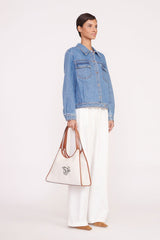 CUSTOM x C.BONZ SOFT REY BAG | CREAM TAN