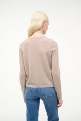 CUSTOM  x C.BONZ MIDNIGHT CASHMERE CARDIGAN | STONE