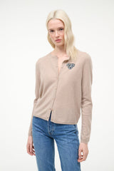 CUSTOM  x C.BONZ MIDNIGHT CASHMERE CARDIGAN | STONE