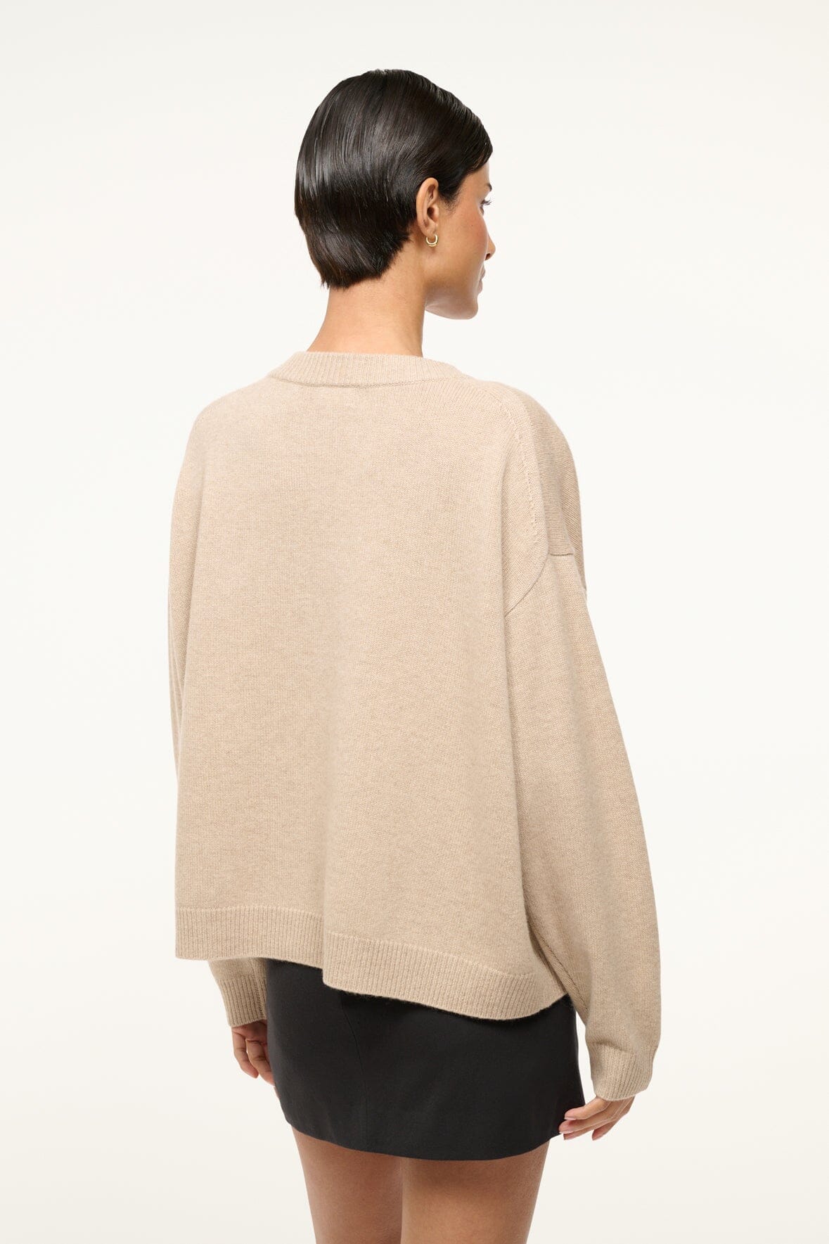 CUSTOM  x C.BONZ SERRANO CASHMERE SWEATER | STONE