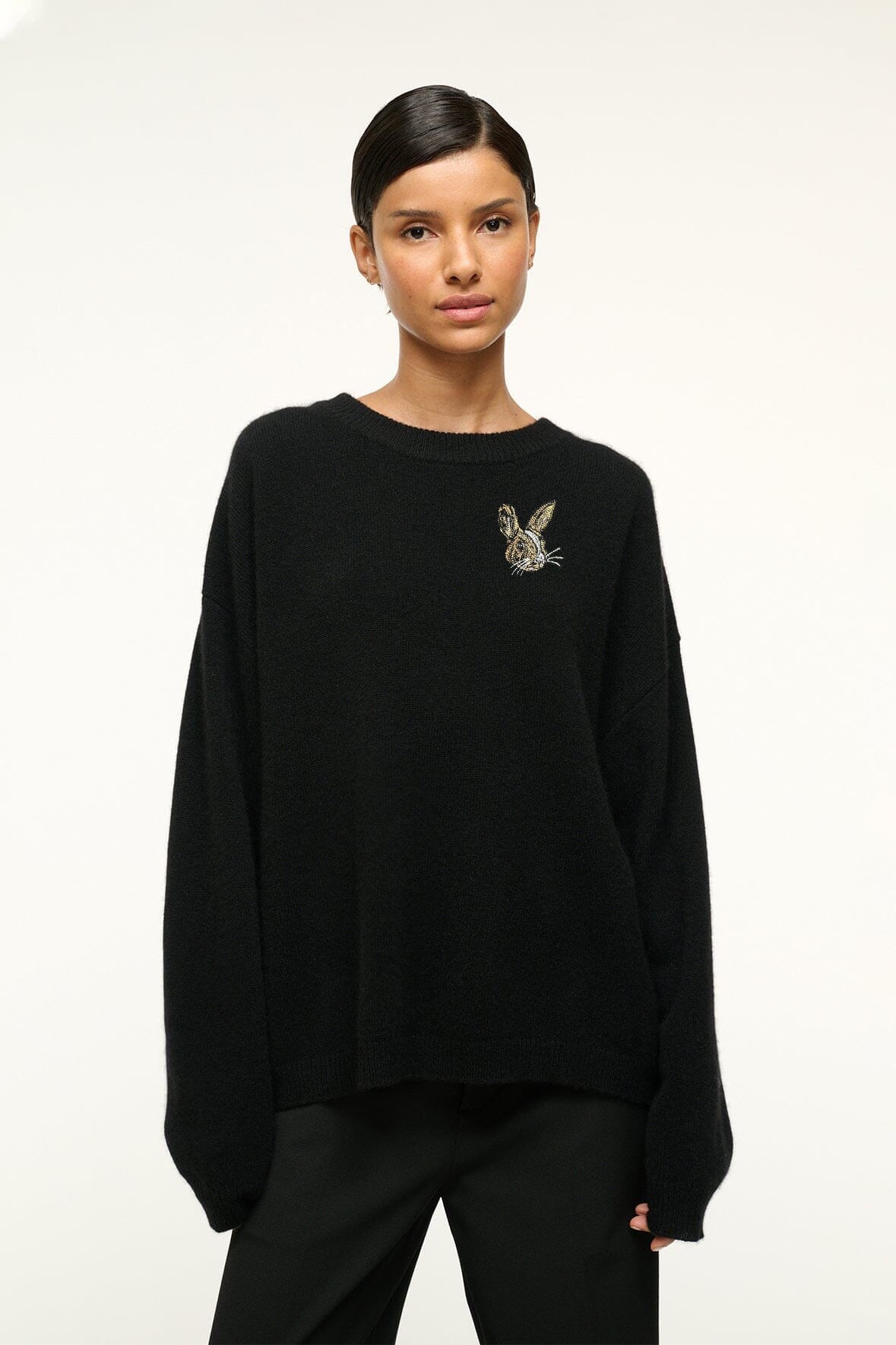 CUSTOM  x C.BONZ SERRANO CASHMERE SWEATER | BLACK