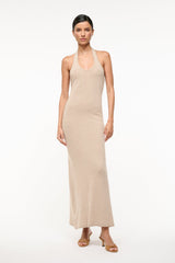 CANELA CASHMERE DRESS | STONE