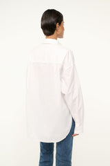 CUSTOM  x C.BONZ CLASSIC OVERSIZED SHIRT | WHITE