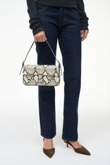 HARLOW BAG | WHITE SNAKE