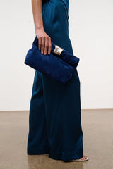 CUFF CLUTCH | COBALT