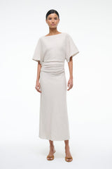 AMELIE LINEN DRESS | NATURAL