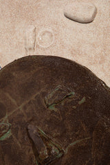 EVA CERAMIC FACE SET | WHITE AND MATCHA BROWN GLAZE