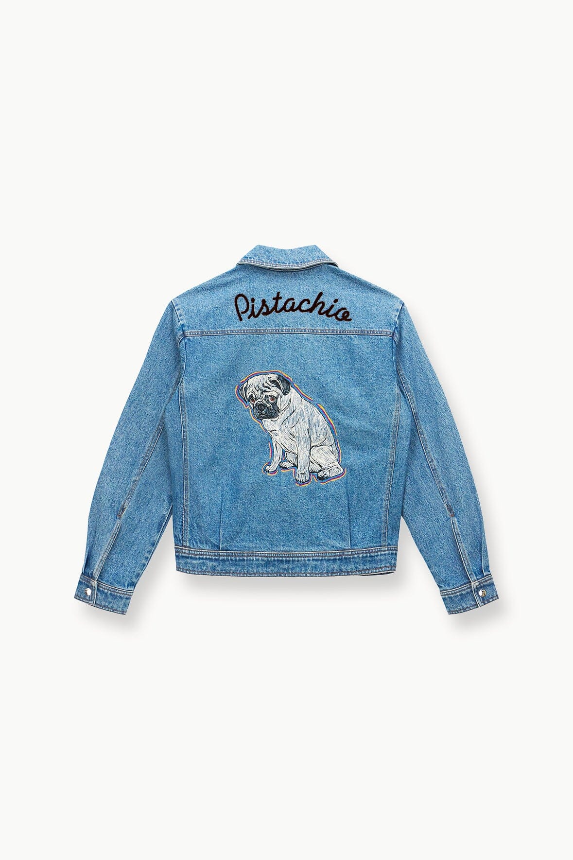 CUSTOM  x C.BONZ OVERSIZED RYAN DENIM JACKET | MEDIUM WASH